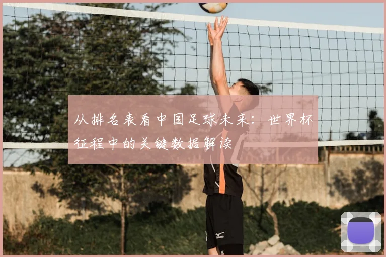 从排名表看中国足球未来：世界杯征程中的关键数据解读